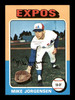 Mike Jorgensen Autographed 1975 Topps Card #286 Montreal Expos SKU #204441