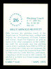 Billy Muffett Autographed 1975 SSPC Card #614 California Angels SKU #204589 Billy Muffett Autographed 1975 SSPC Card #614 California Angels SKU #204589