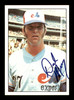 Dale Murray Autographed 1975 SSPC Card #350 Montreal Expos SKU #204654