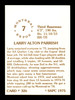 Larry Parrish Autographed 1975 SSPC Card #326 Montreal Expos SKU #204665