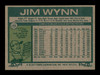 Jim Wynn Autographed 1977 Topps Card #165 Atlanta Braves SKU #205044