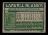 Larvell Blanks Autographed 1977 Topps Card #441 Cleveland Indians SKU #205178 Larvell Blanks Autographed 1977 Topps Card #441 Cleveland Indians SKU #205178