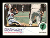 Willie Montanez Autographed 1973 Topps Card #97 Philadelphia Phillies SKU #204275