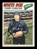 Terry Forster Autographed 1977 Topps Card #271 Chicago White Sox SKU #205114