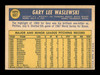 Gary Waslewski Autographed 1970 Topps Card #607 Montreal Expos SKU #204186