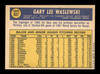 Gary Waslewski Autographed 1970 Topps Card #607 Montreal Expos SKU #204187