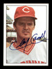 Clay Carroll Autographed 1975 SSPC Card #25 Cincinnati Reds SKU #204794