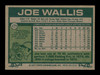 Joe Wallis Autographed 1977 Topps Card #279 Chicago Cubs SKU #205120