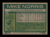 Mike Norris Autographed 1977 Topps Card #284 Oakland A's SKU #205123