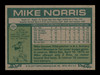 Mike Norris Autographed 1977 Topps Card #284 Oakland A's (Smudged) SKU #205124