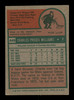 Charlie Williams Autographed 1975 Topps Card #449 San Francisco Giants SKU #203941