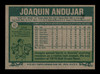 Joaquin Andujar Autographed 1977 Topps Rookie Card #67 Houston Astros SKU #205001