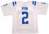 Indianapolis Colts Matt Ryan Autographed White Jersey Beckett BAS QR Stock #203907