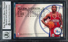Allen Iverson Autographed 1996-97 Fleer Rookie Card #235 Philadelphia 76ers Auto Grade Gem Mint 10 Beckett BAS #14128965