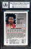 Allen Iverson Autographed 1996-97 Topps Finest Sterling Rookie Card #240 Philadelphia 76ers Auto Grade Gem Mint 10 Beckett BAS Stock #205791