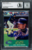 Ichiro Suzuki Autographed 2001 eTopps Rookie Card #100 Seattle Mariners Auto Grade Gem Mint 10 Beckett BAS #14129128