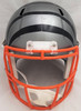 Ja'Marr Chase Autographed Cincinnati Bengals AMP Gray Full Size Replica Speed Helmet Beckett BAS QR #WU15505