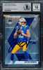 Justin Herbert Autographed 2020 Panini Mosaic Rookie Card #204 Los Angeles Chargers Auto Grade Gem Mint 10 Beckett BAS Stock #206088