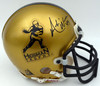 Andre Ware Autographed Gold Heisman Mini Helmet TriStar Holo #6024342
