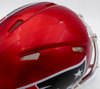 Mac Jones Autographed New England Patriots Flash Red Speed Mini Helmet (Damaged) Beckett BAS #WS86329