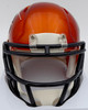 Roquan Smith Autographed Chicago Bears Flash Orange Speed Mini Helmet (Bubbled) Beckett BAS #WW01069