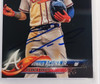 Ronald Acuna Jr. Autographed 2018 Topps Chrome Update Rookie Card #HMT25 Atlanta Braves PSA 9 Auto Grade Mint 9 PSA/DNA #56463089