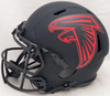 Drake London Autographed Atlanta Falcons Eclipse Black Full Size Authentic Speed Helmet Beckett BAS QR Stock #206123