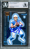 Justin Herbert Autographed 2020 Panini Chronicles Dynagon Rookie Card #D-3 Los Angeles Chargers Beckett BAS #14231507