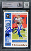 Justin Herbert Autographed 2020 Panini Chronicles Bronze Parallel Rookie Card #53 Los Angeles Chargers Auto Grade Gem Mint 10 Beckett BAS #14243307