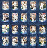 2007 Seattle Mariners Team Autographed 23x36 Framed Card Collage With 26 Signatures Including Ichiro Suzuki & Felix Hernandez SKU #207208