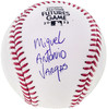 Miguel Vargas Autographed Official 2022 All Star Futures MLB Game Baseball Los Angeles Dodgers Full Name Beckett BAS Witness Stock #207565
