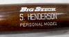 Unsigned Steve Henderson Game Issued Rawlings Bat Seattle Mariners, Oakland A's SKU #207576