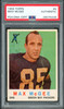 Max McGee Autographed 1959 Topps Rookie Card #4 Green Bay Packers PSA/DNA #29075439