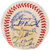 1985 Seattle Mariners Team Autographed Official AL Baseball With 27 Signatures SKU #207760