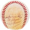 1987 Seattle Mariners Team Autographed Official AL Baseball With 25 Signatures SKU #207765