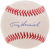 Tommy Tom Henrich Autographed Official AL Baseball New York Yankees Beckett BAS #F26959