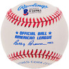 Tommy Tom Henrich Autographed Official AL Baseball New York Yankees "Old Reliable" Beckett BAS #F26983