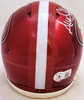 Alex Smith Autographed San Francisco 49ers Flash Red Speed Mini Helmet Beckett BAS Witness Stock #208230