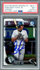 Fernando Tatis Jr. Autographed 2016 Bowman Chrome Prospects Rookie Card #BCP17 San Diego Padres PSA 7 Auto Grade Mint 9 PSA/DNA #62841316