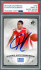 Giannis Antetokounmpo Autographed 2013 SP Authentic Rookie Card #36 Milwaukee Bucks PSA 9 PSA/DNA #61196790