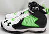 Russell Wilson Autographed White & Green Turf Under Armor Spine Fierce Cleats Seattle Seahawks Size 12.5 RW Holo #42135