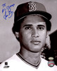 Juan Beniquez Autographed 8X10 Photo Boston Red Sox "75 AL Champs" MCS Holo Stock #208893