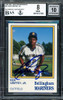 Ken Griffey Jr. Autographed 1987 Bellingham Mariners Team Issue Rookie Card #15 Seattle Mariners BGS 8 Auto Grade Gem Mint 10 Beckett BAS #14727262 Ken Griffey Jr. Autographed 1987 Bellingham Mariners Team Issue Rookie Card #15 Seattle Mariners BGS 8 Auto Grade Gem Mint 10 Beckett BAS #14727262