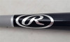 Miguel Vargas Autographed Black Rawlings Bat Los Angeles Dodgers "1st MLB Hit 8/3/22" Beckett BAS Witness #WZ59382