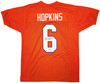 Clemson Tigers DeAndre Hopkins Autographed Orange Jersey Beckett BAS Witness Stock #209358