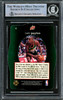 Gary Payton Autographed 1996-97 Upper Deck SPX Card #45 Seattle Supersonics Beckett BAS #14863462