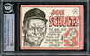 Joe Schultz Autographed 1969 Topps Card #254 Seattle Pilots Beckett BAS #14612278