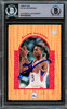 Allen Iverson Autographed 1996-97 UD3 Hardwood Prospects Rookie Card #14 Philadelphia 76ers Beckett BAS #14863452