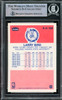Larry Bird Autographed 1986-87 Fleer Card #9 Boston Celtics Beckett BAS #14612399