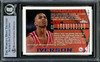 Allen Iverson Autographed 1996-97 Topps Chrome Rookie Card #171 Philadelphia 76ers Beckett BAS #14863455